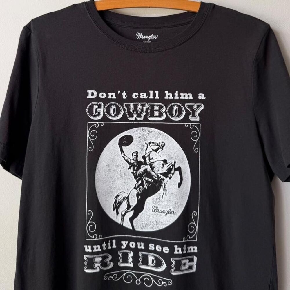 Wrangler cowboy graphic tee